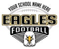 Eagles Football Concept Royalty Free Stock Photo