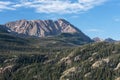 Eagles Nest Peak 13,091 and Mount Powell 13,560 are part of the Gore Mountain Range in Colorado Royalty Free Stock Photo