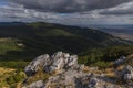 Eagles Nest rocks on Shipka Pass, Bulgaria Royalty Free Stock Photo