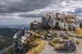 Eagles Nest rocks on Shipka Pass, Bulgaria Royalty Free Stock Photo