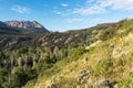 Eagles Nest Peak 13,091 and Mount Powell 13,560 are part of the Gore Mountain Range in Colorado Royalty Free Stock Photo