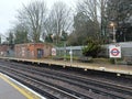 Ealing Common Underground station railway track