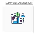 EAM color icon Royalty Free Stock Photo