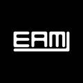 EAM letter logo creative design with vector graphic, EAM Royalty Free Stock Photo