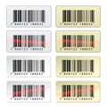 EAN barcode stickers Royalty Free Stock Photo
