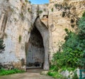 Ear of Dionysius cave. Syracuse, Sicily, Italy