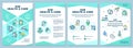 Ear health and care brochure template