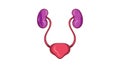 Ear membranes icon animation