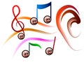 Ear music notes