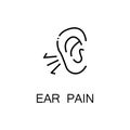 Ear pain icon