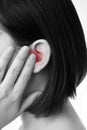 Earache Royalty Free Stock Photo