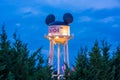 Earffel Tower at Walt Disney Studios Park at Disneyland Paris France