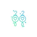 Earing icon design vector