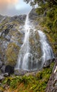 Earland Falls at the famous Routeburn Track, New Zealand