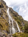 Earland Falls at the famous Routeburn Track, New Zealand