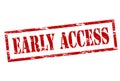 Early access Royalty Free Stock Photo