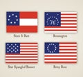 Early American Flags