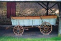 Historic restored colonial american wagon Royalty Free Stock Photo