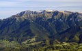 Early autumn alpine landscape in Piatra Craiului Mountains, Romania Royalty Free Stock Photo