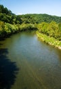 An Early Autumn Day on the James River Royalty Free Stock Photo