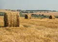 Early autumn hot noon in the countryside.