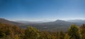 Early Autumn on the Lagonaki Plateau in the Caucasus Mountains. Royalty Free Stock Photo