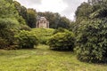 Early autumn in the most popular park in the UK - Stourhead Royalty Free Stock Photo