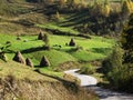 Early autumn in the mountains