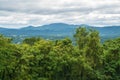 Early Autumn View of the Blue Ridge Mountains Royalty Free Stock Photo