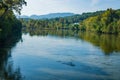 An Early Fall View of the James River, Virginia, USA Royalty Free Stock Photo