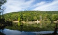 An Early Autumn View of Pandapas Pond