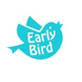 Early bird icon Royalty Free Stock Photo