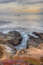 Early Dusk at Garrapata State Park Royalty Free Stock Photo
