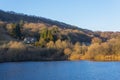 Ladybower Reservoir, Derwent Valley, Derbyshire, England Royalty Free Stock Photo