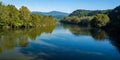 Early Fall Colors on the James River, Virginia, USA Royalty Free Stock Photo