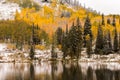 Early Fall Snow at Silver Lake by Brighton Ski Resort