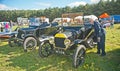 Early Ford cars at Roseisle Rally