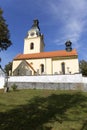 Early gothic Church in Putim, Czech republic