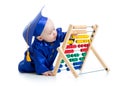 Early learning baby Royalty Free Stock Photo