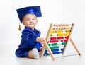 Early learning baby Royalty Free Stock Photo