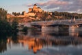 Early medieval castle of Trencin, Slovakia Royalty Free Stock Photo