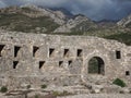 Beautiful view over Stari Bar meaning Old Bar, is a small town in Montenegro. I