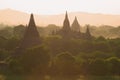 Early morning in the ancient Bagan. Burma