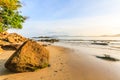 Early morning, Bang Tao beach Royalty Free Stock Photo