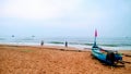 Early morning Beach side view Royalty Free Stock Photo