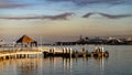 Early Morning Beach View From Coronado Island, California Royalty Free Stock Photo