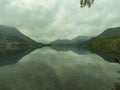 Early morning clouds over Ullswater in the Lake District, Cumbria Royalty Free Stock Photo