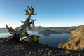 Early morning at Crater lake NP, Oregon.