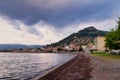 Early Morning Dark Clouds, Nafpaktos, Greece