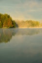 Early morning on the lake